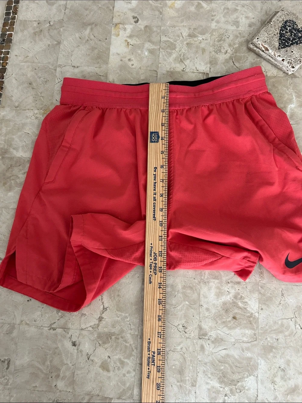 Nike Pro Men’s Red‎ Athletic Training Shorts - Size Medium
